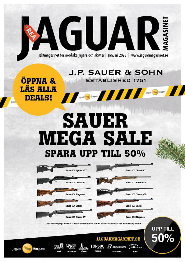 Jaguarmagasinet Sauer Mega Sale