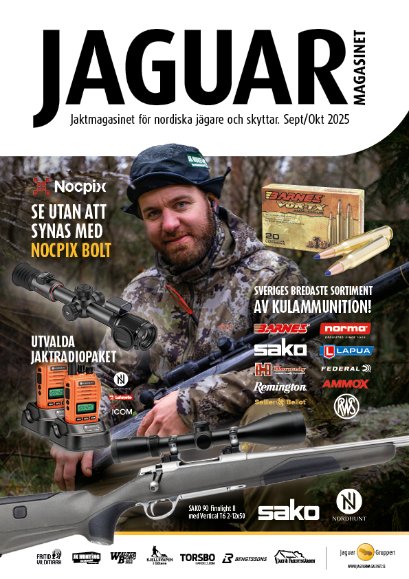 Katalog omslag Jaguarmagasinet September 2025
