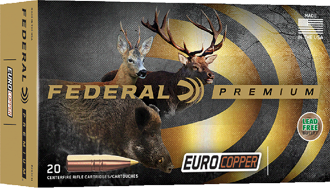 Federal Euro copper, ammu