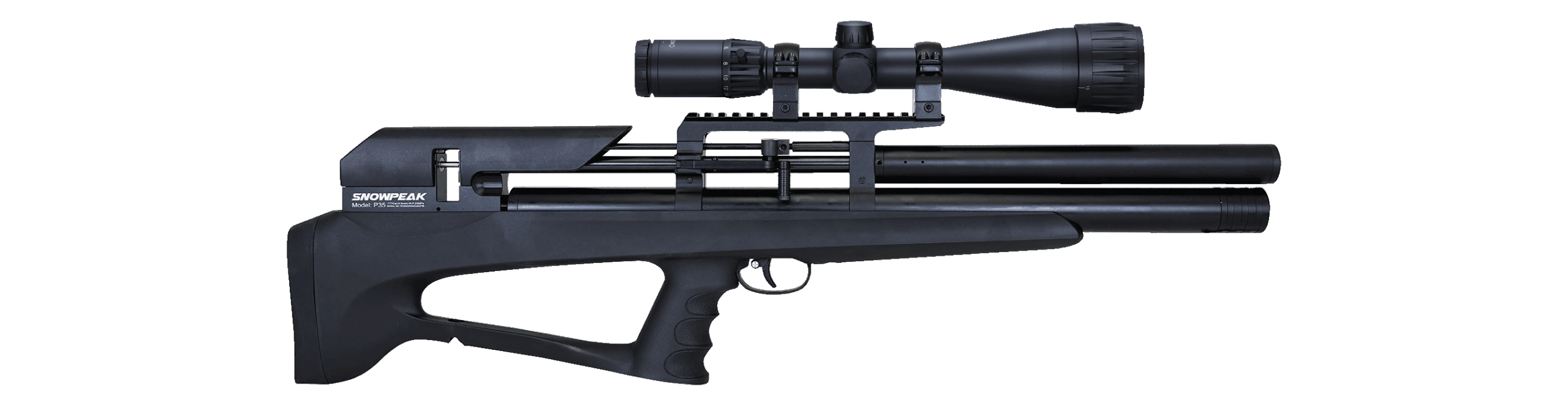 Snowpeak P35 PCP med Nordhunt Range 4-16x50 AO
