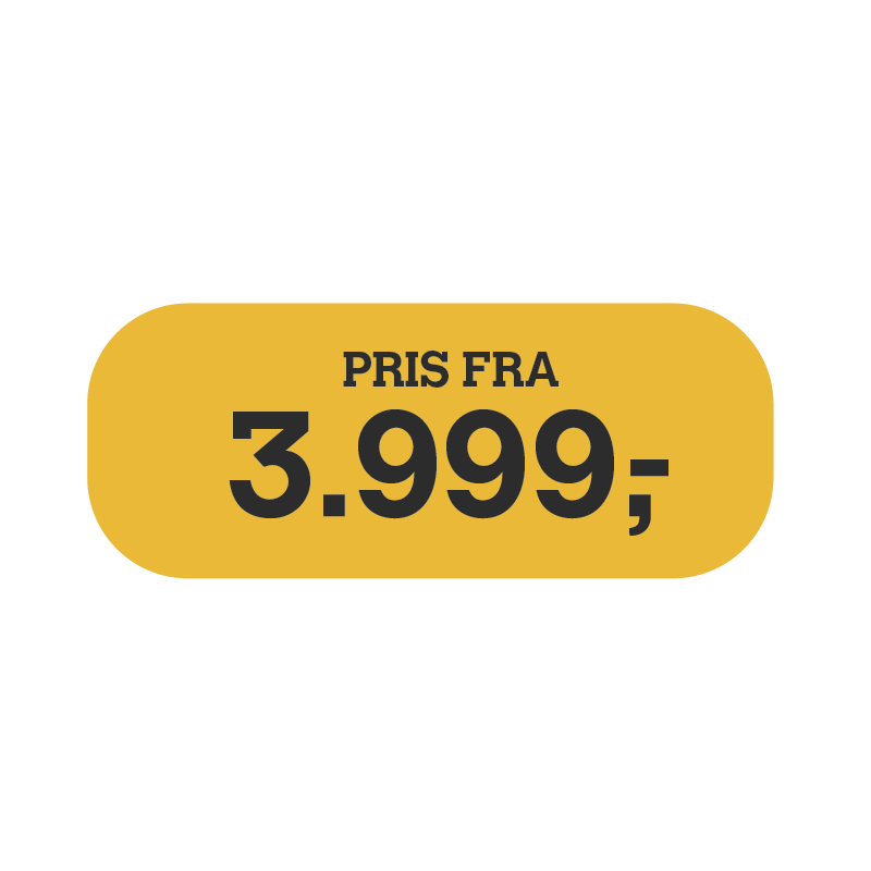 Pris fra 3.999 dkk